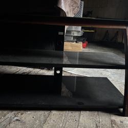 Glass Coffee Table/entertainment Center