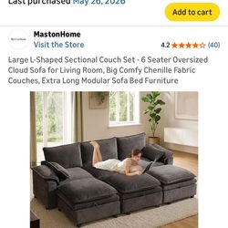 Brand New Sofa In Box 
