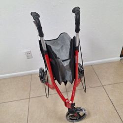 3 Wheel Rollator Walker, Lightweight Foldable