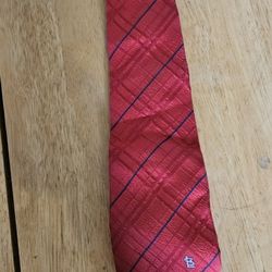 St. Louis Cardinals red tie #MLB #baseball