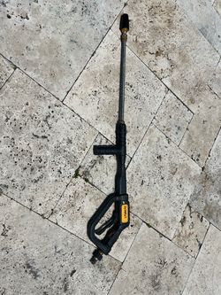 DEWALT Pressure Washer Spray Nozzle Wand 4500 PSI Black Plastic OR452