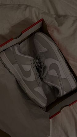 Gray Nike Dunks