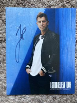 Signed 8×11 Jeremy Camp Photo