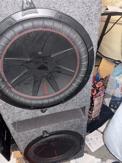 🔥 DUAL 12” KICKER COMPR SUBWOOFERS + 2 AMPLIFIERS – COMPLETE BASS SETUP 🔥