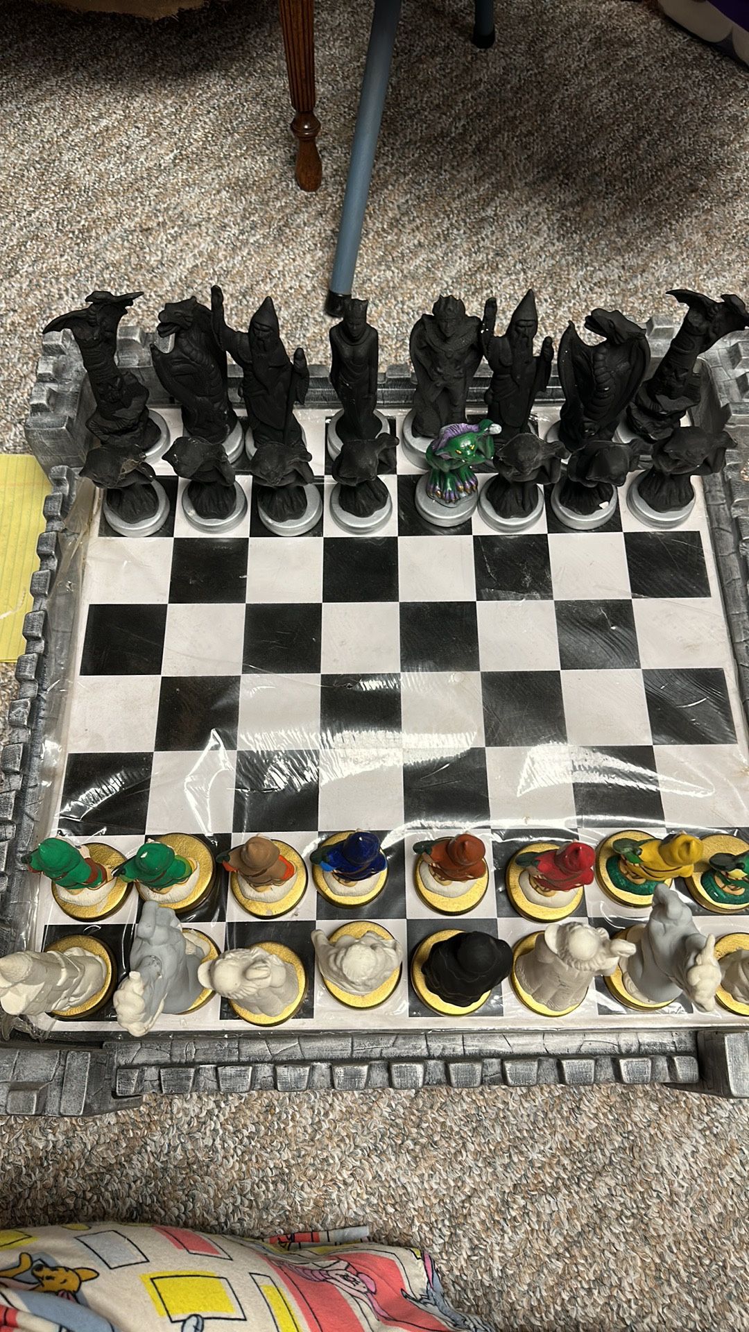 DIY Ceramic Medieval Chess set