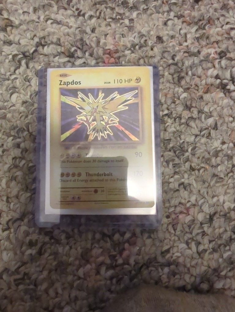 (I Think) Shadowless Holo Zapdos 