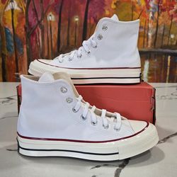 Converse Chuck Taylor All Star 70 Hi Size 7.5 Women's Egret Off White