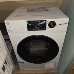 GE
4.1 cu. ft. 240-Volt White Electric Ventless Dryer, ENERGY STAR