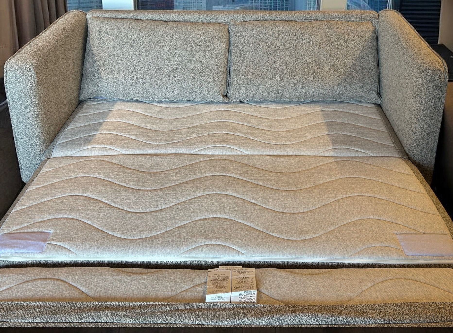 Koala 70” Sofa Bed New Gray Retail $1,795