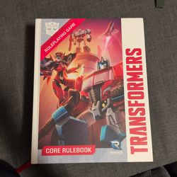 Transformers RPG books and DM Screen