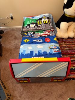 Kids Firetruck bed