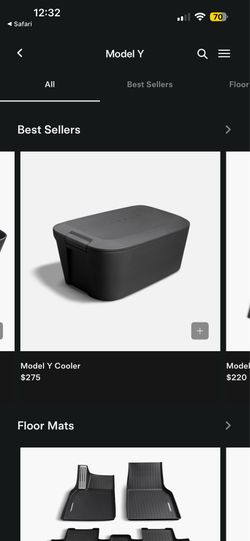Tesla model Y cooler