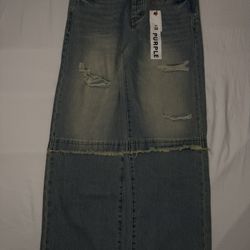 Baggy Purple Jeans Size 32