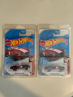 Hot Wheels Super Treasure Hunt Shelby Cobra 427 S/C RED Diecast 250/250
