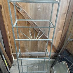 Wrought Iron Shelve 
