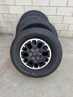 TRD wheels new BF Goodrich trail terrain tires