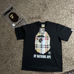 BURBERRY X BAPE shirt 