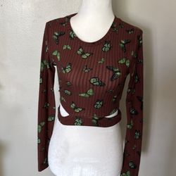Butterfly Crop Top