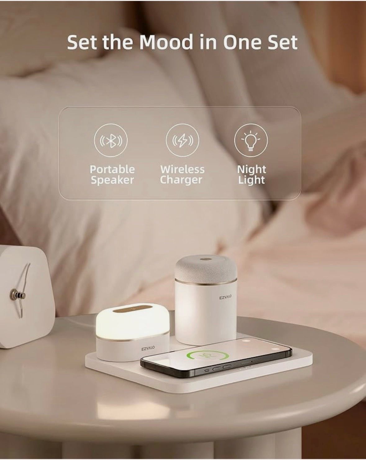 3 in 1 wireless charging station