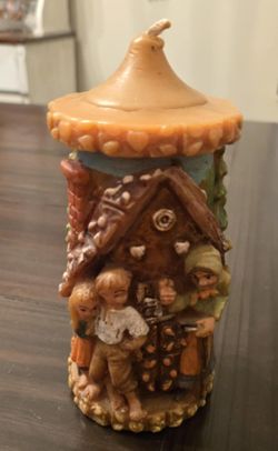 Vintage Gunter Kerzen Candle Hansel & Gretel