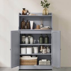 Bathroom Storage Cabinet with 2 Doors