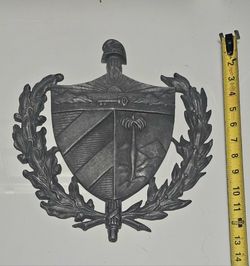 Escudo De Cuba ( Aluminio)