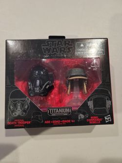 Star Wars Black Series Titanium Helmet 2-Pack