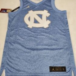Nike Air Jordan College UNC Tar Heels Limited Jersey Blue CT7178-448 Size S

