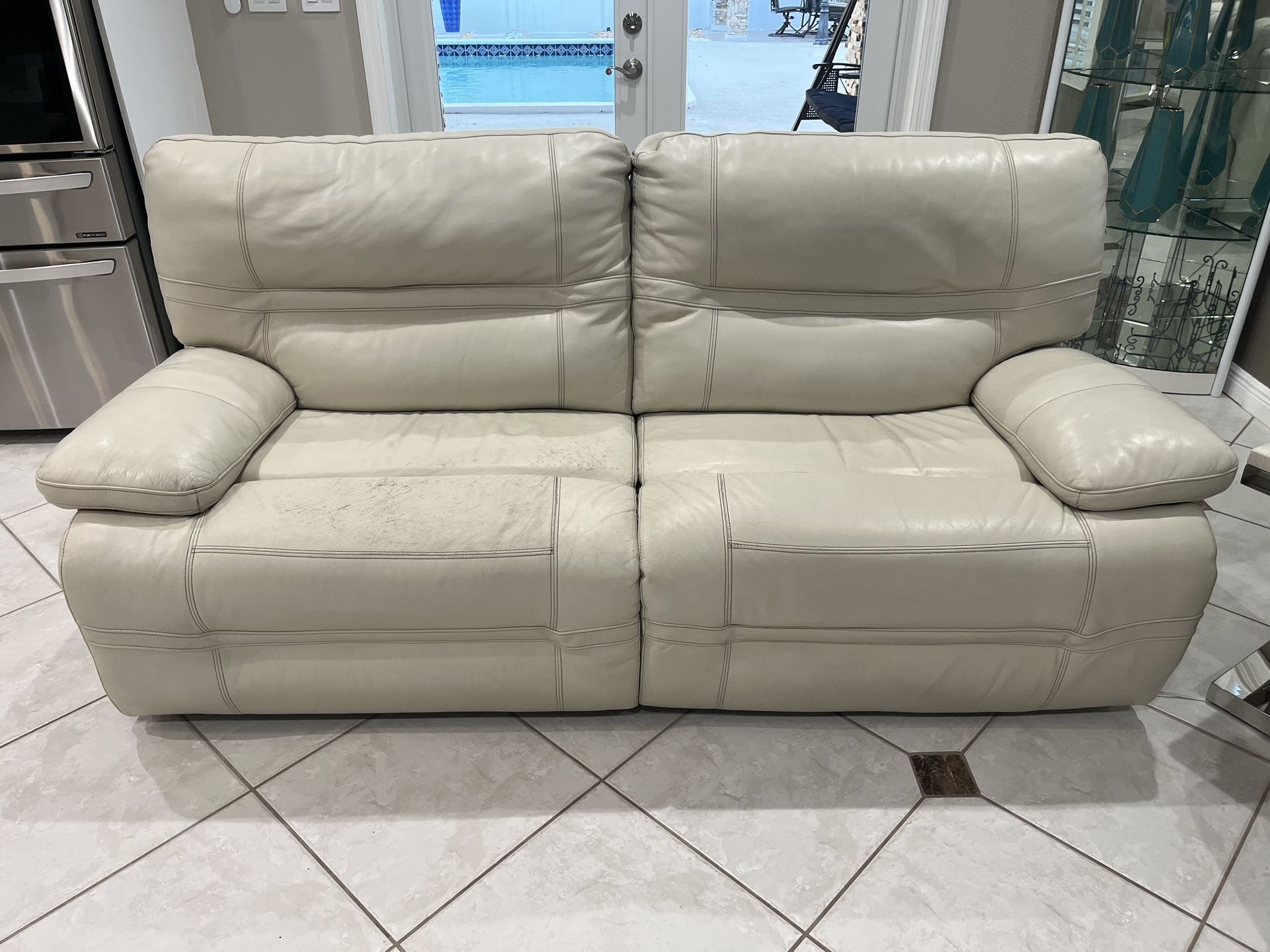 Great Starter Leather Sofa Set