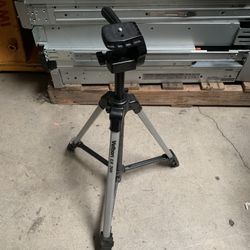 Camera Tripod - Velbon CX 300 Floor Standing Aluminum Camcorder Tripod