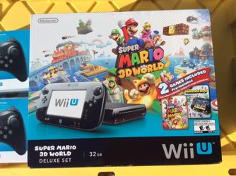 Nintendo Wii U Deluxe Set