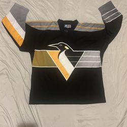 Jaromir Jagr Pittsburgh Penguins Vintage Starter Eastern Conference Jersey (Men’s L)