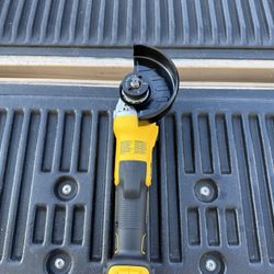 DEWALT 20V MAX XR Cordless Brushless 4.5 in. Slide Switch Small Angle Grinder with Kickback Brake (Tool Only)