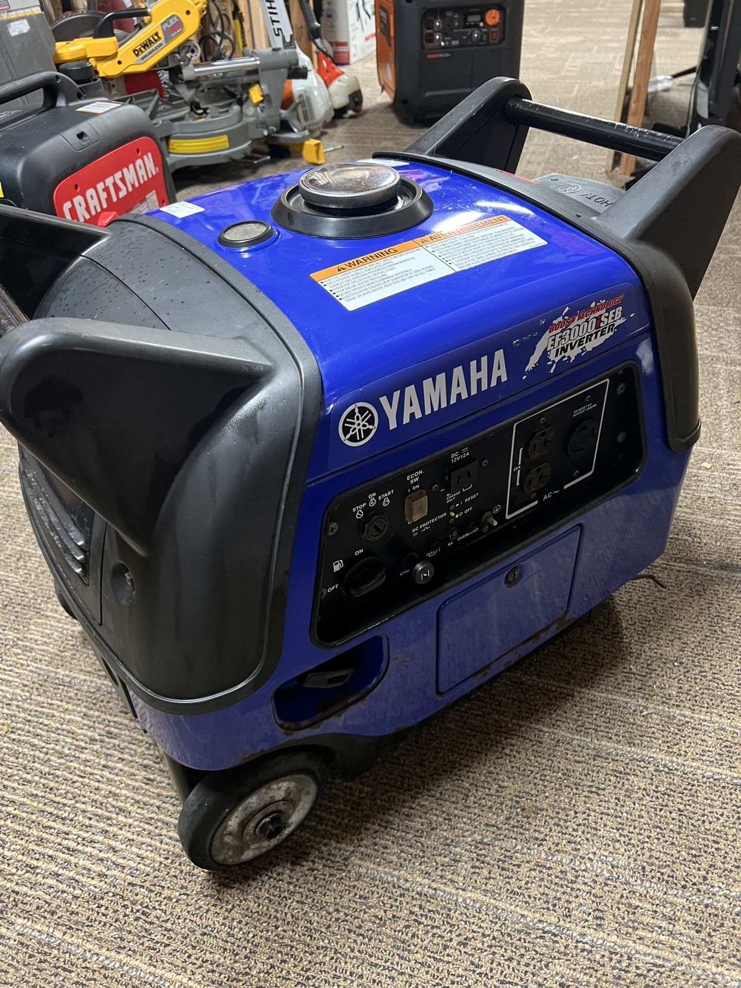 Yamaha Ef3000iseb Inverter Generator 200676