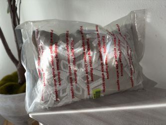 threshold toss pillow 14x20 christmas snow flakes