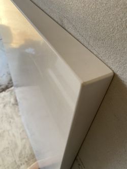 White Quartz Prefab Pieces
