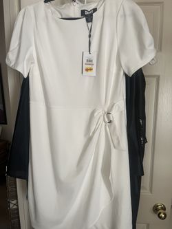 Dkny white dress