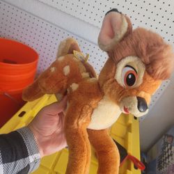 💖VINTAGE DISNEY PLUSH BAMBI! NEW
