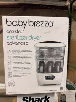 Baby Brezza Advanced Baby Bottle Sterilizer, Open Box, Brand New