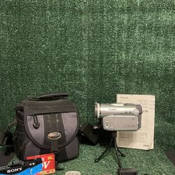 Canon Optura 50 Mini DV Camcorder Bundle Tested & Works Fast Shipping!