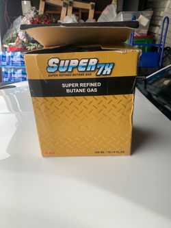 Brand new Super 7 Refined Butane.