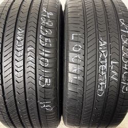2 Tires 235 40 18 Goodyear Eagle Sport As High Tread