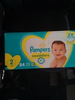Pampers swaddlers size 2