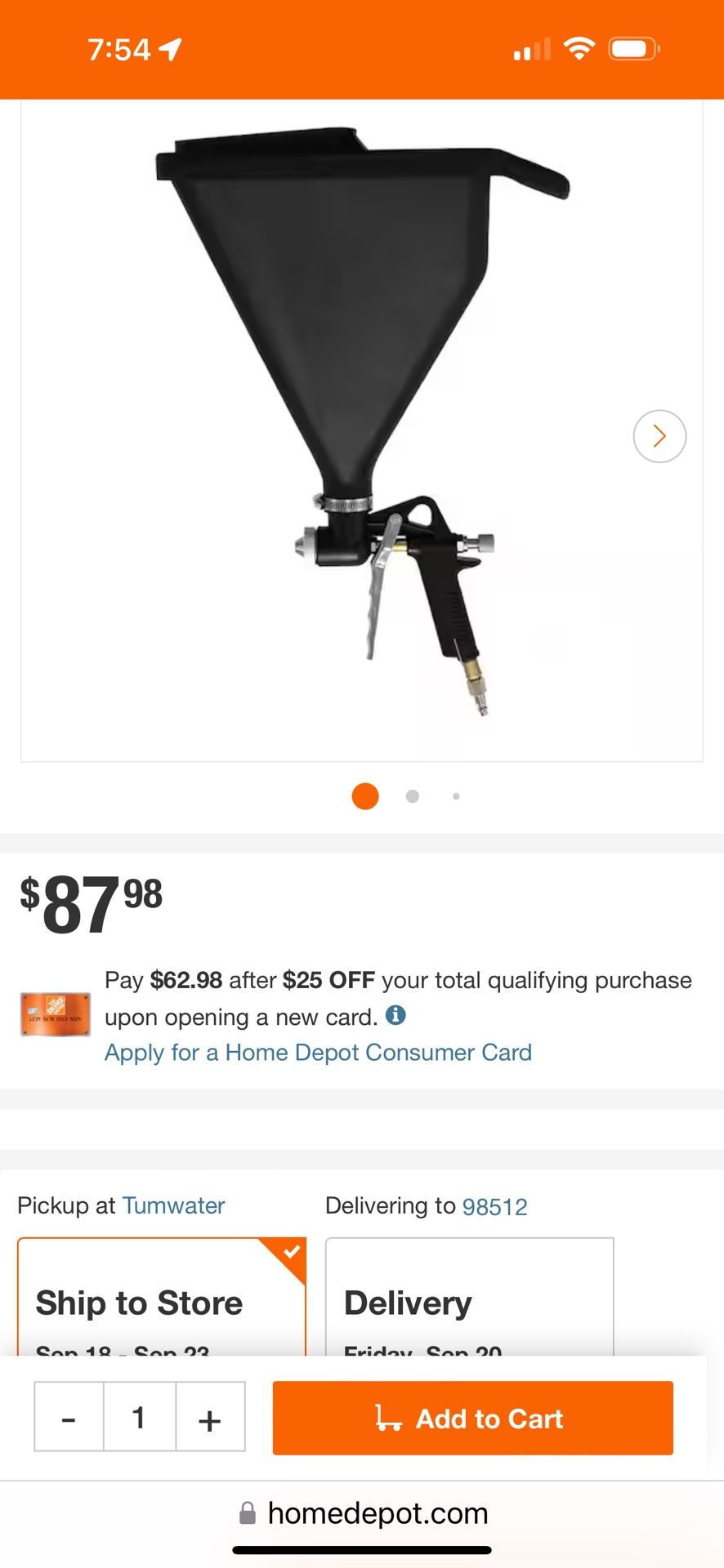 Hopper Gun Texture Sprayer