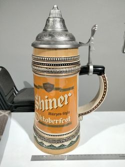 Stein  Shiner Octoberfest OVERSIZED 35"Tall