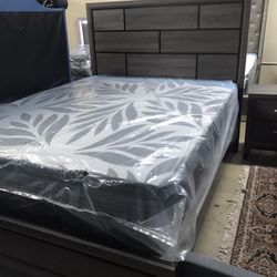 Brand  New Queen Size Bed With Mattress $499. Financing Available No Credit Needed 
