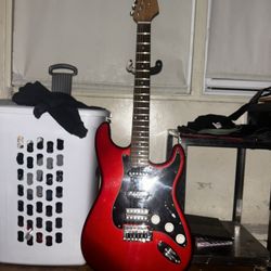 1992 10 Year Anniversary Squier Strat With Replacement Neck