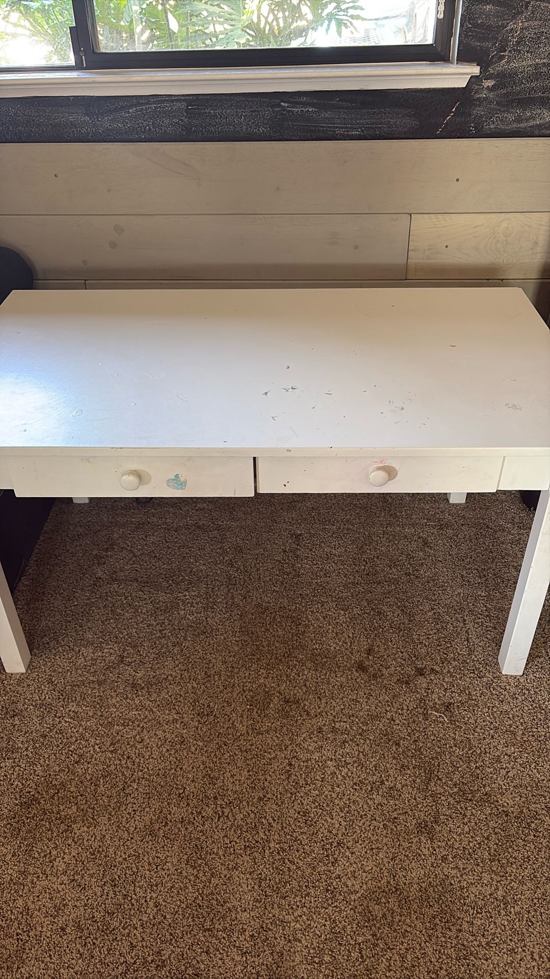 Kids White Desk