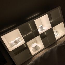 8 CUBE ORGANIZER WITH 4 Cubes Sold Separately (WHITE)