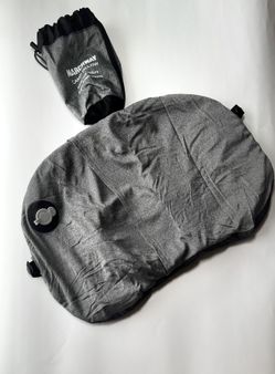 MARCHWAY Ultralight Camping Pillow (Inflatable), NEW,  Grey, with Bag & Instructions